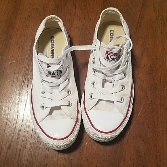 Converse Shoes - White converse All-Star womens 6